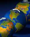Three earths.